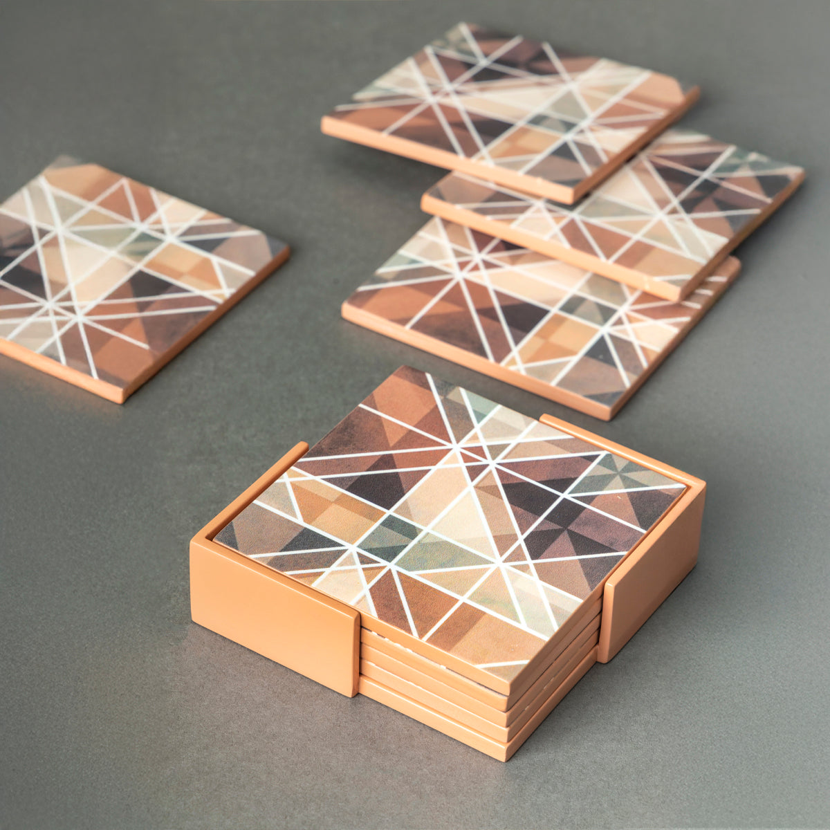 Tissue box & Set of 4 Coasters