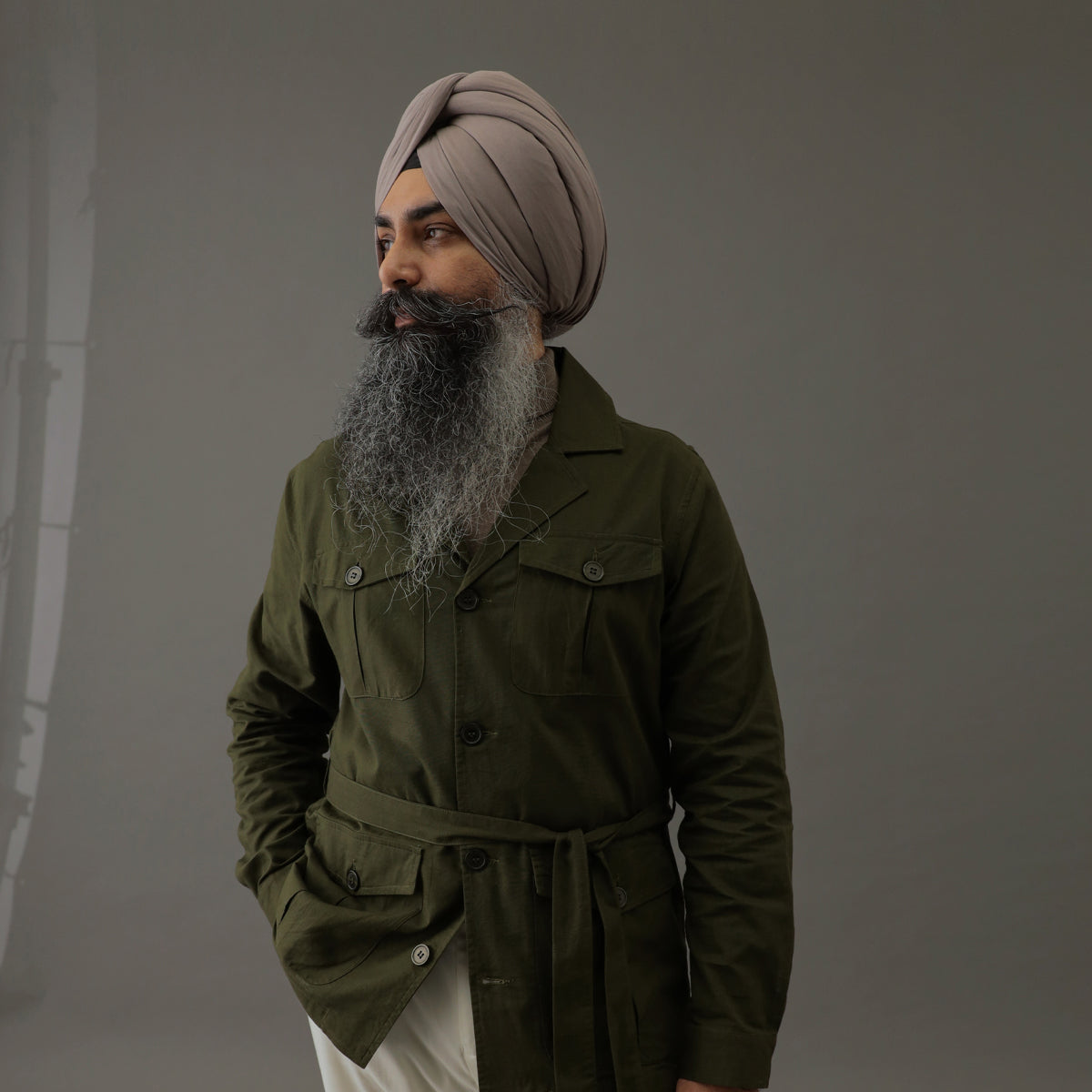 Heritage Expedition Shacket Olive Green