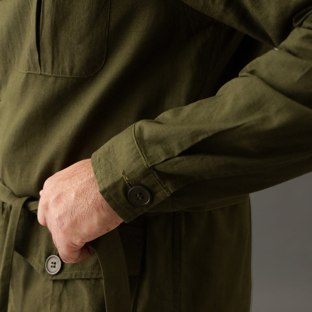 Heritage Expedition Shacket Olive Green