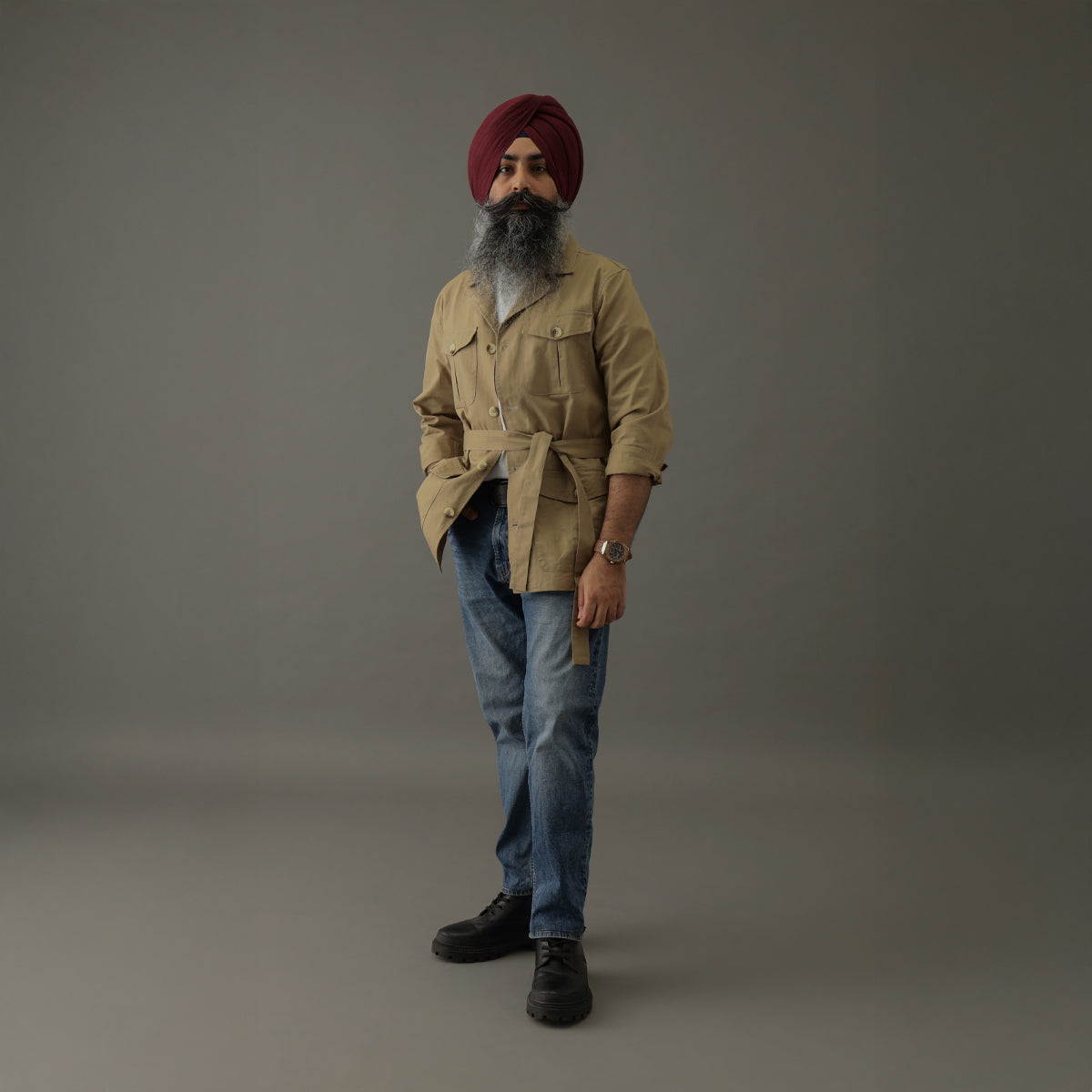 Heritage Expedition Shacket Khaki