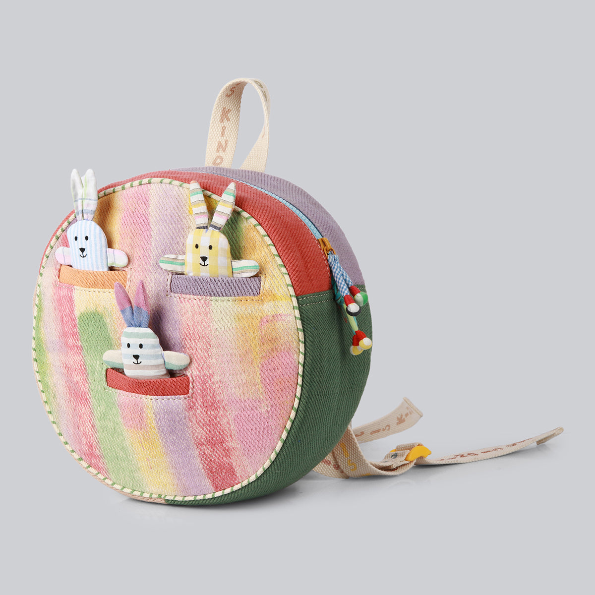 Gruce Brush Print Bunny Bag