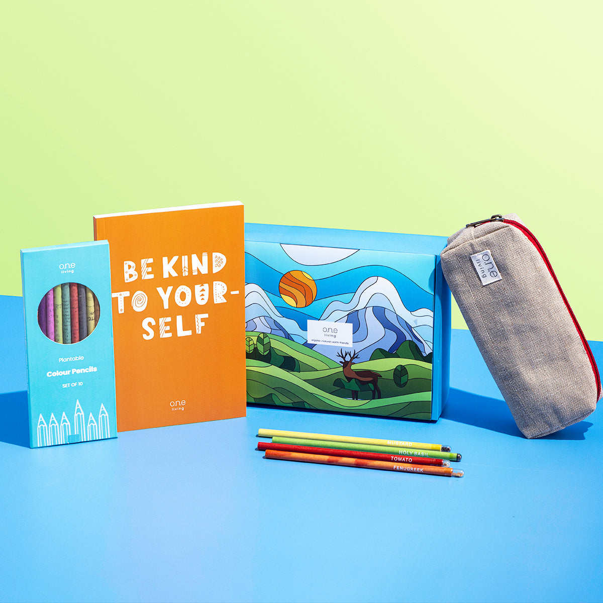 Childrens Create & Sow Kit | Plantable Stationery Set