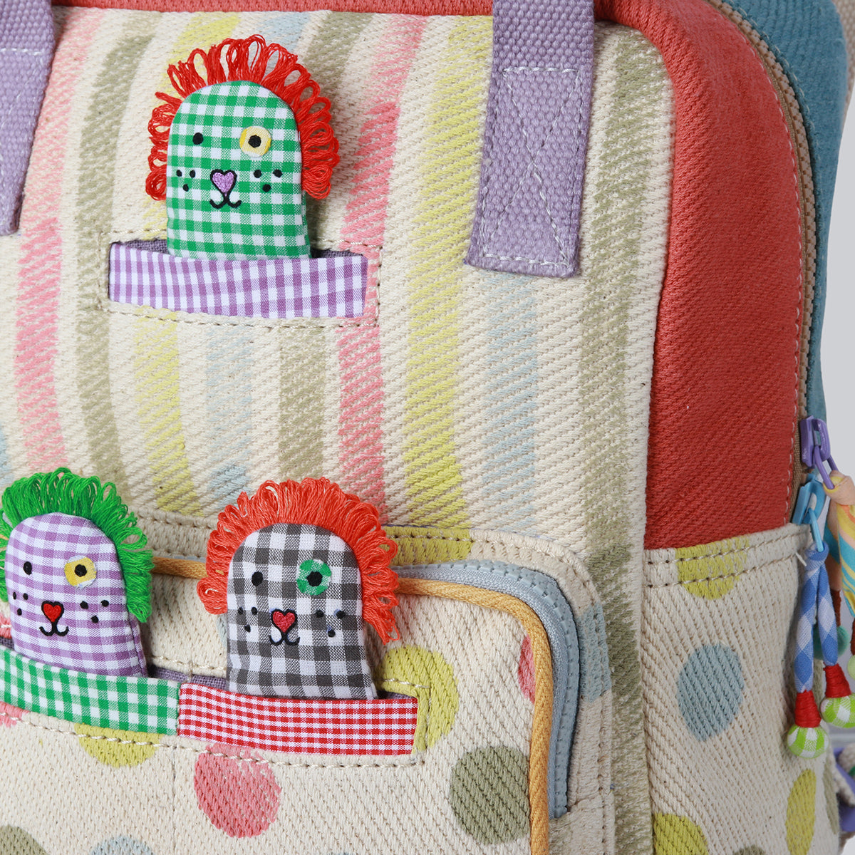 Humphead Polka Dots & Stripe Popcorn Bag