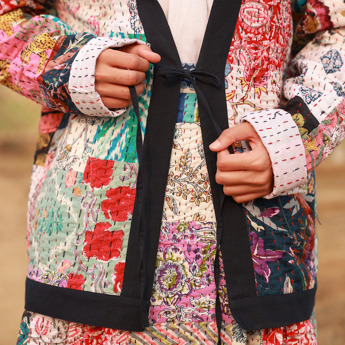 AVERY PATCHWORK JACKET