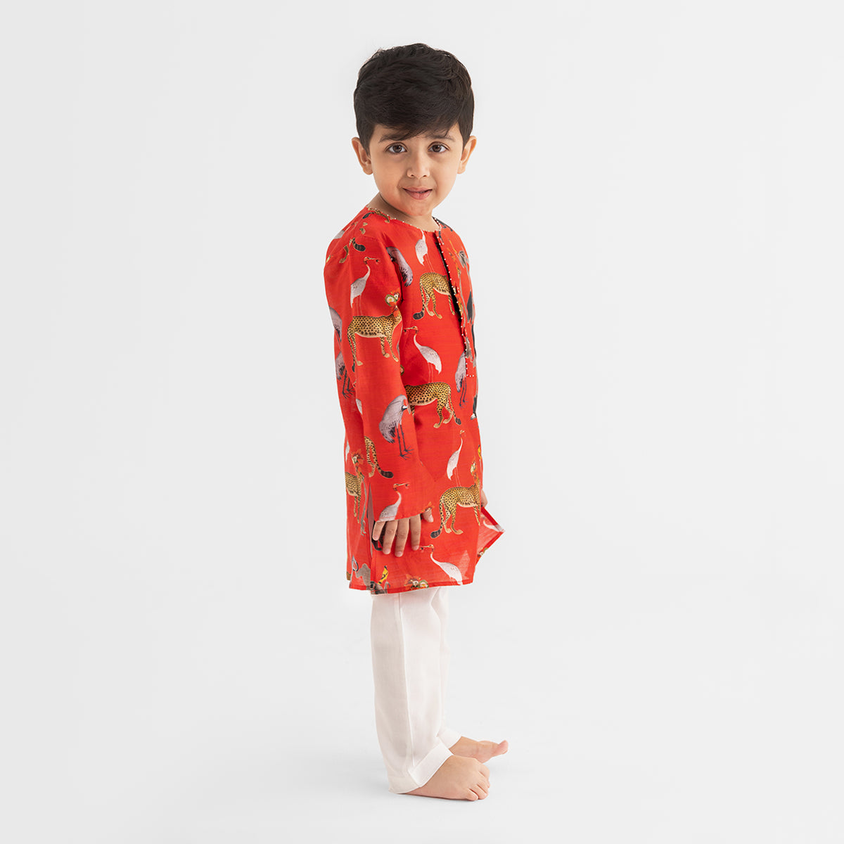Chanderi Kurta Pajama Set