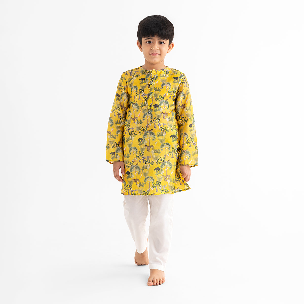 Sunderban
Mustard Kurta and Pyjama set