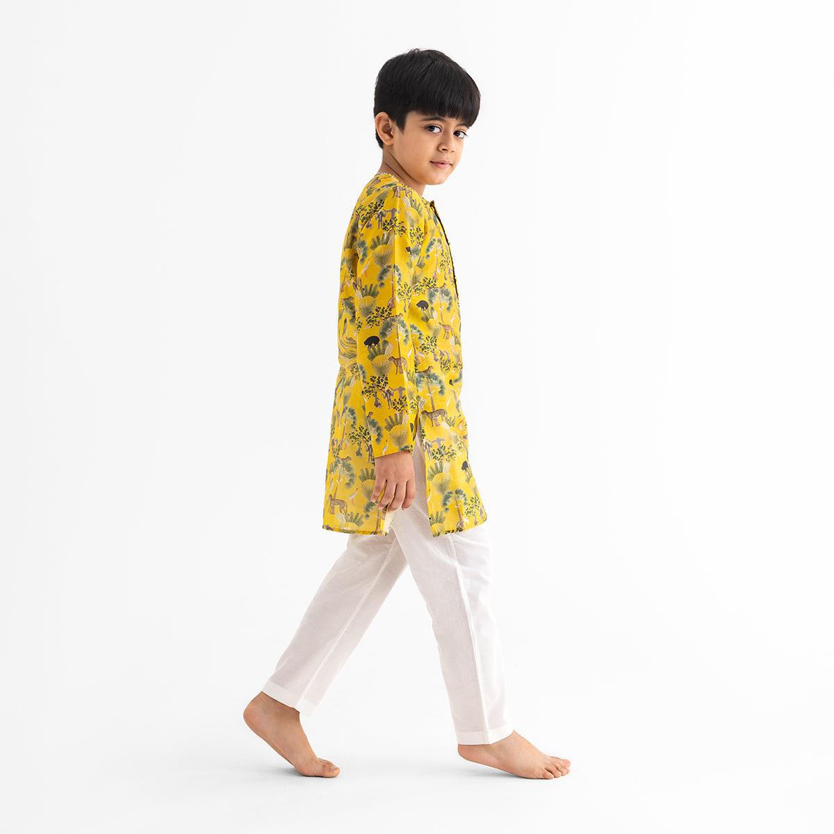 Sunderban
Mustard Kurta and Pyjama set