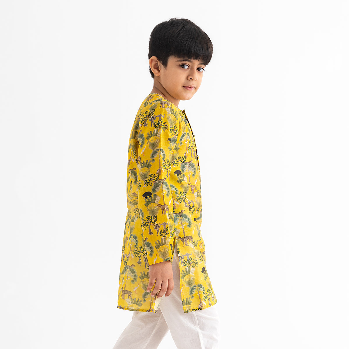 Sunderban
Mustard Kurta and Pyjama set