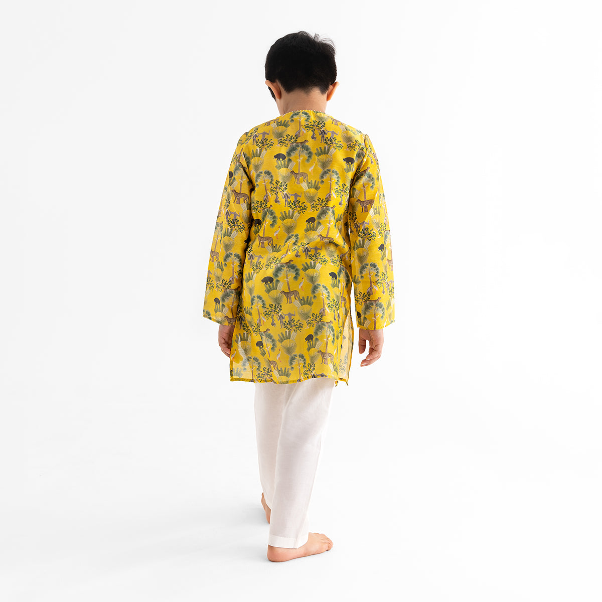 Sunderban
Mustard Kurta and Pyjama set