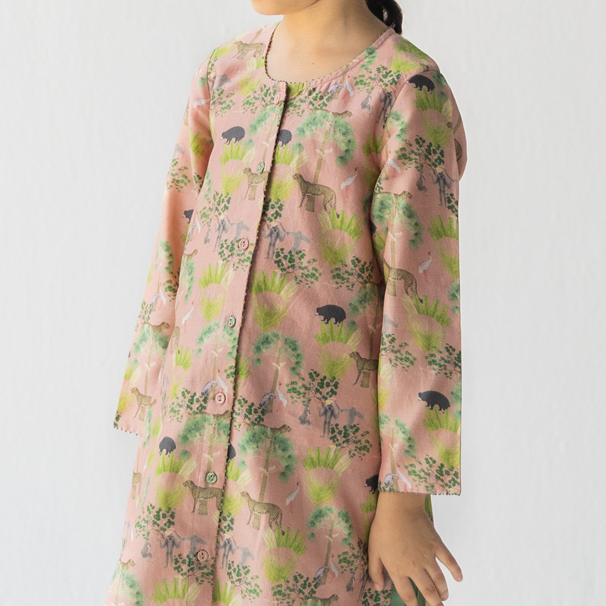 Chanderi Tunic Salwar Set