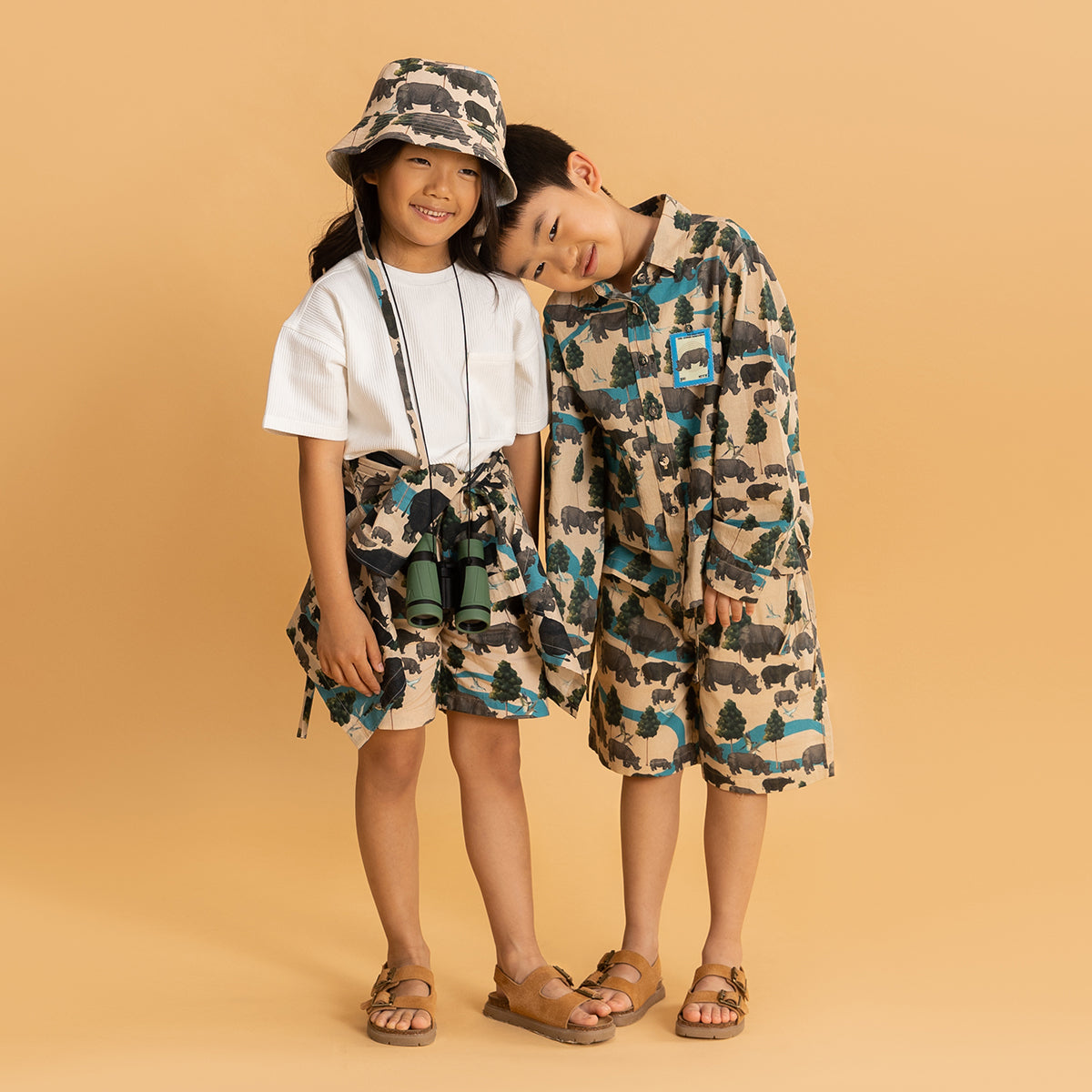 LATTE CHIMTI AUR GENDA SHACKET & BERMUDA SHORTS