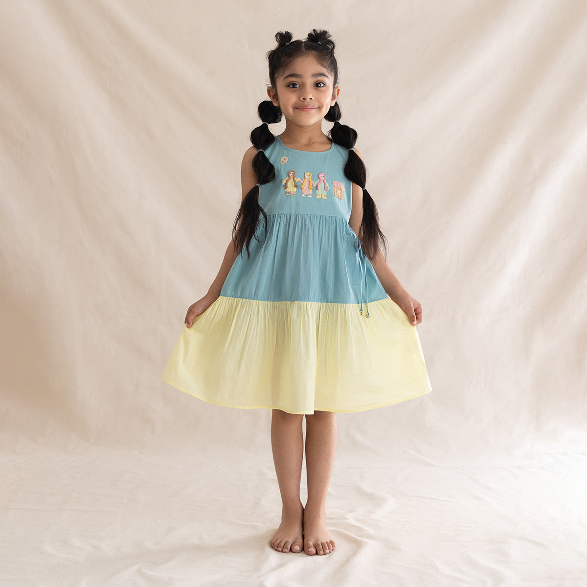 COTTON CANDY TIER DRESS