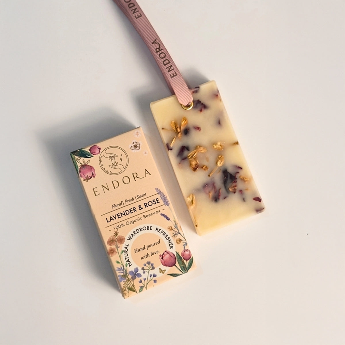 Lavender And Rose Blend Beeswax Tablet