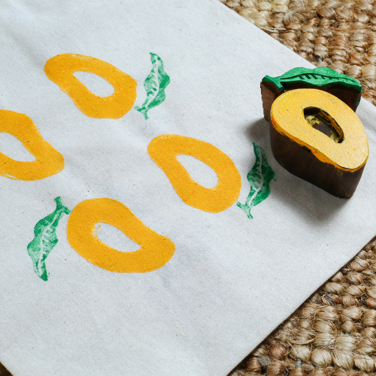 Stamp ART - Fruits | Block Printing Stamps (6 Stamps)
