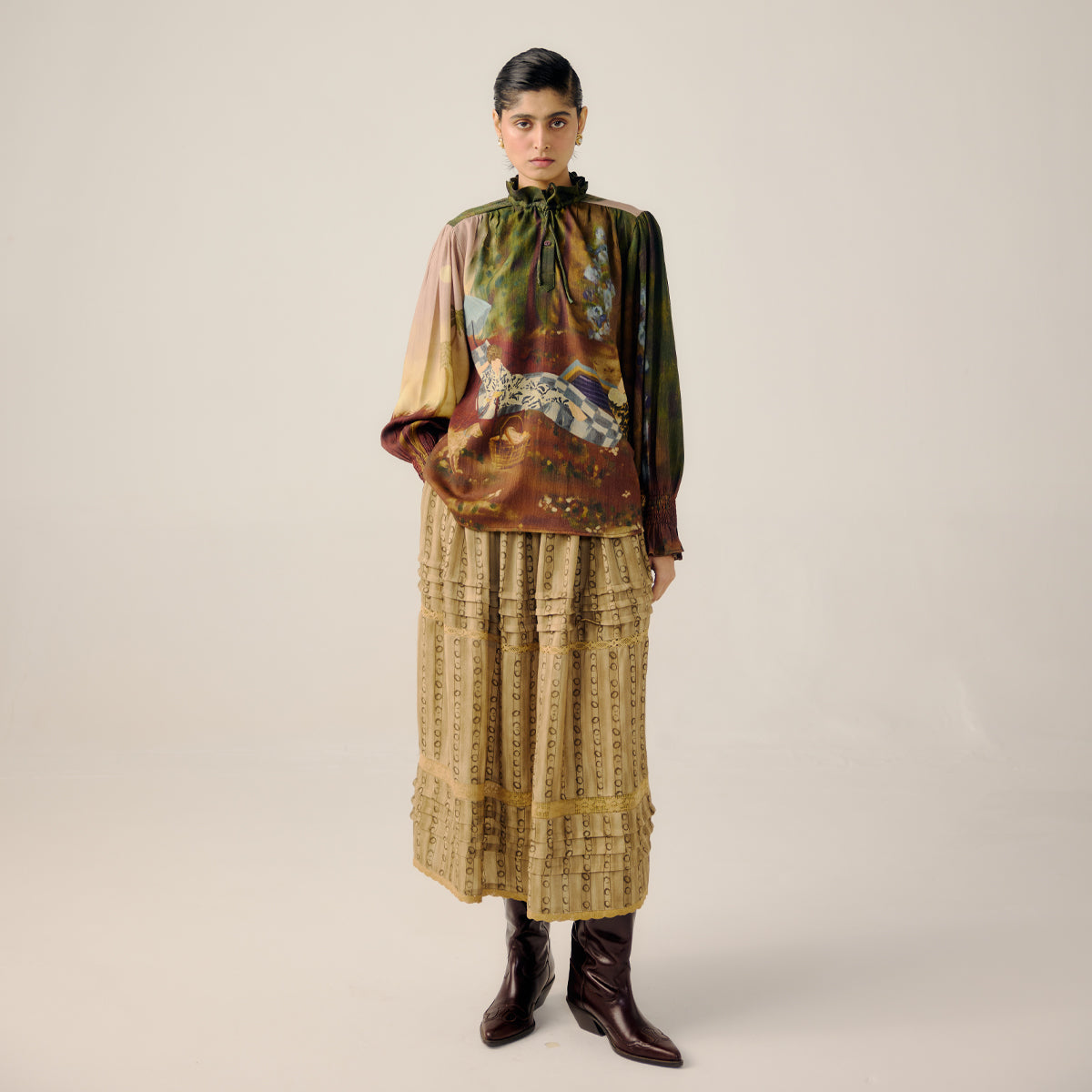 Lakeside Ruffled Top