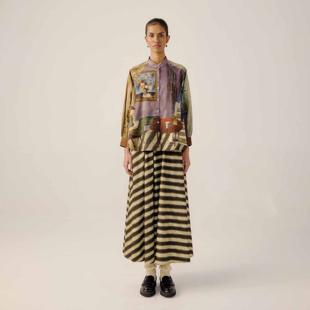 Living Room A-Line Shirt Set