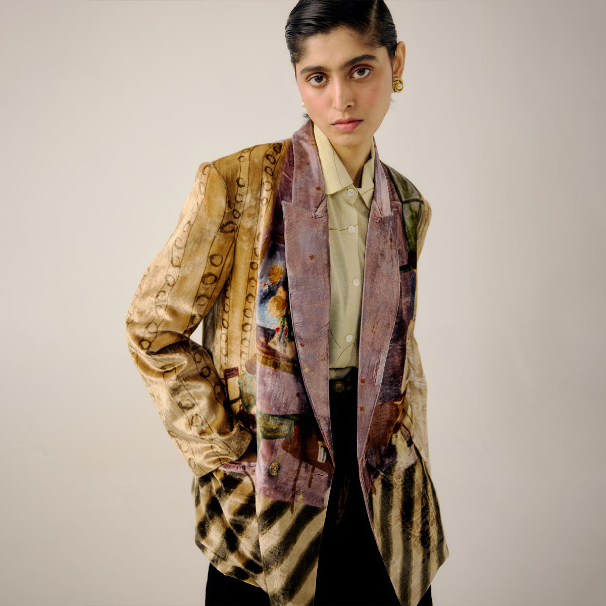 Living Room Oversized Blazer