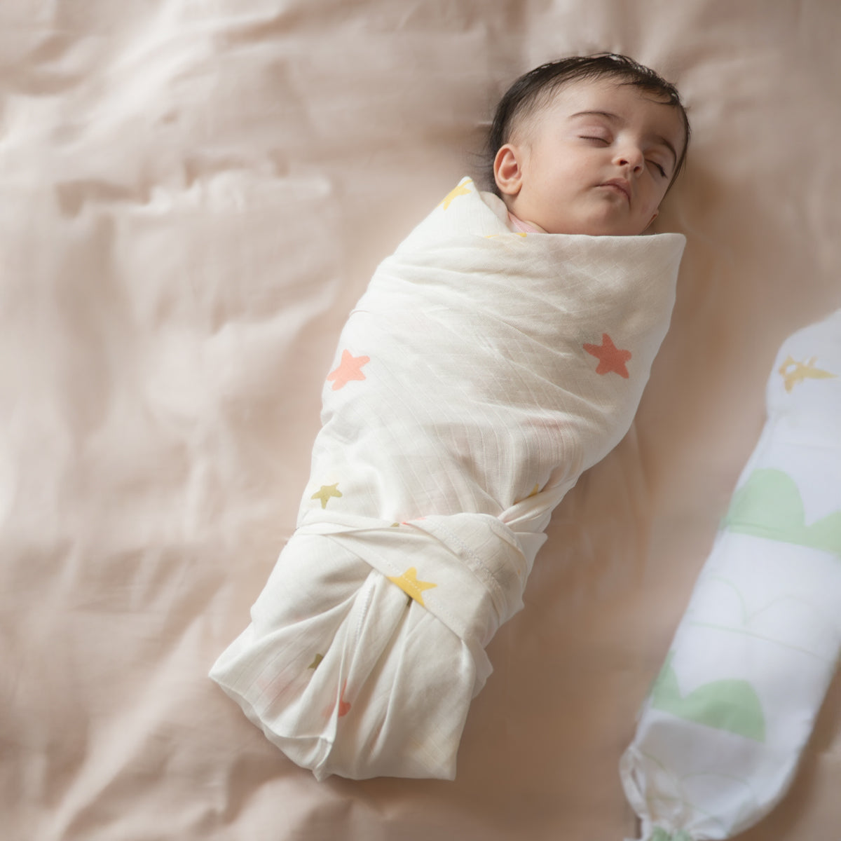 Organic Muslin Baby Swaddle Set - Circus | Set of 2