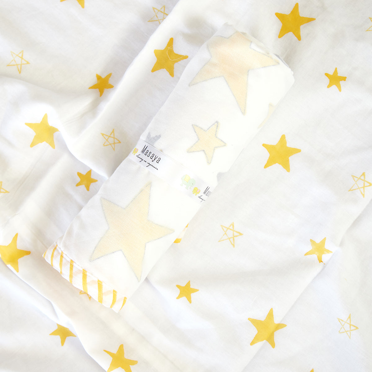 Masaya Dohar- Superbaby flies over Town- Emroidered