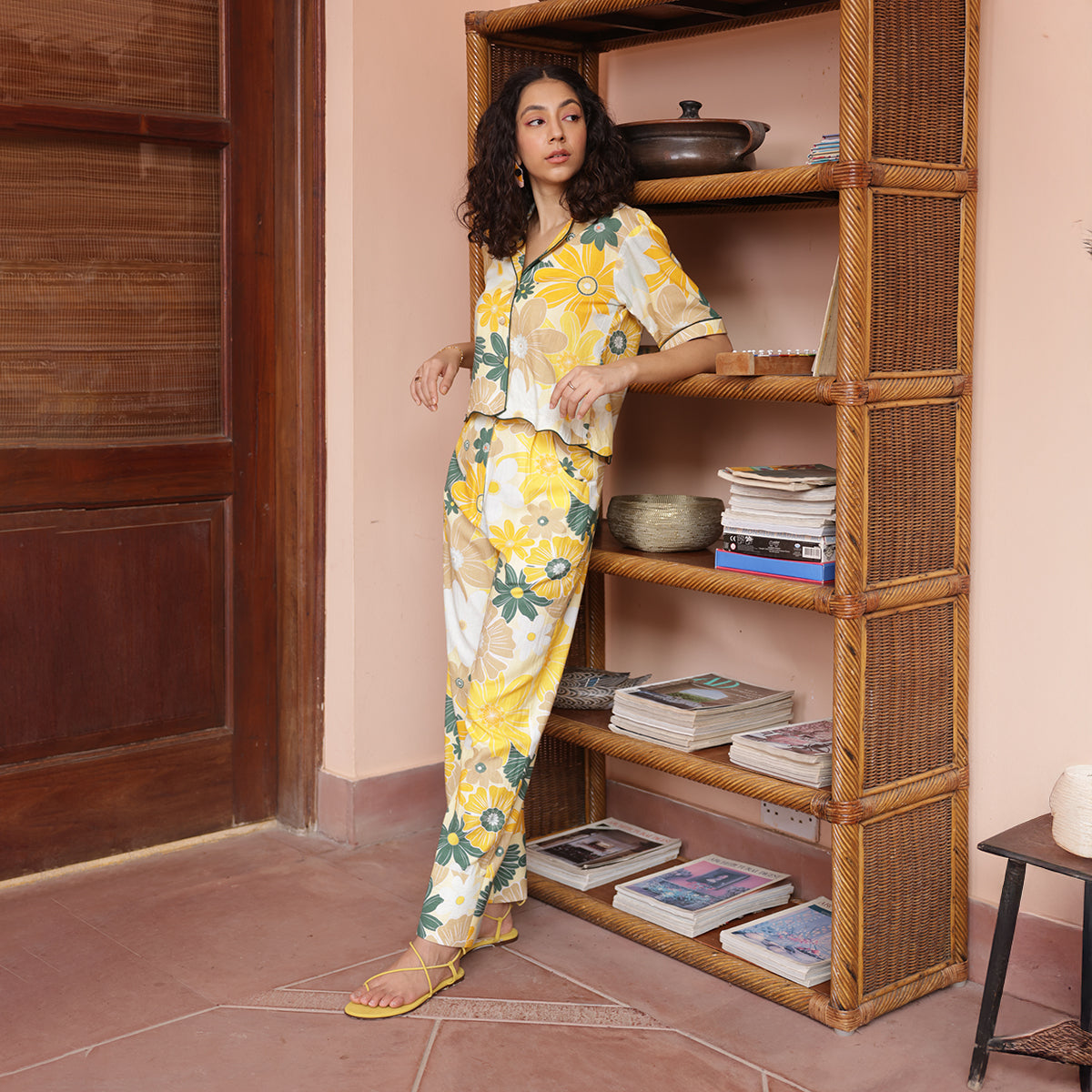 Fluid Pants - Mosaic Yellow