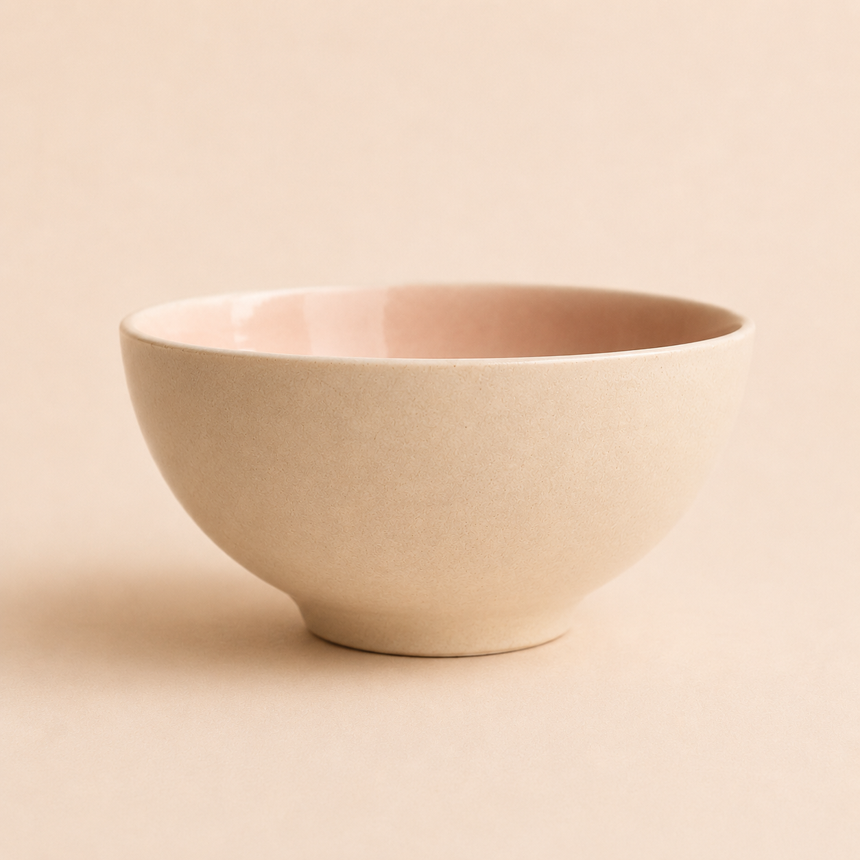Petal Bowl - Pink & Ivory