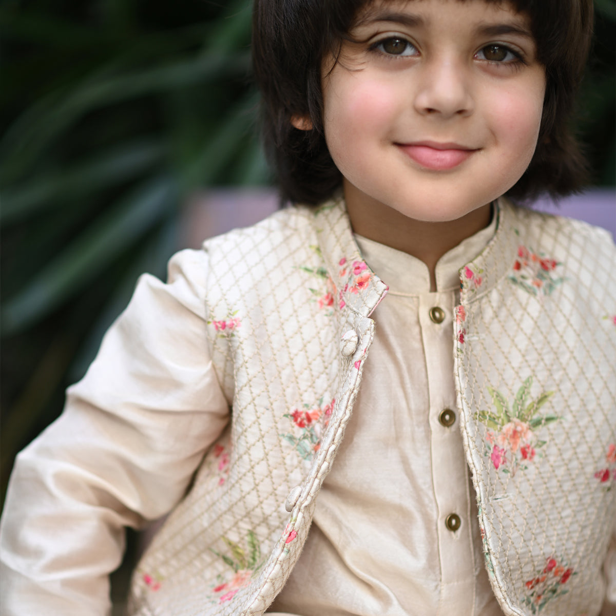 Uday Bandhi Set -Beige Anaar Bagh