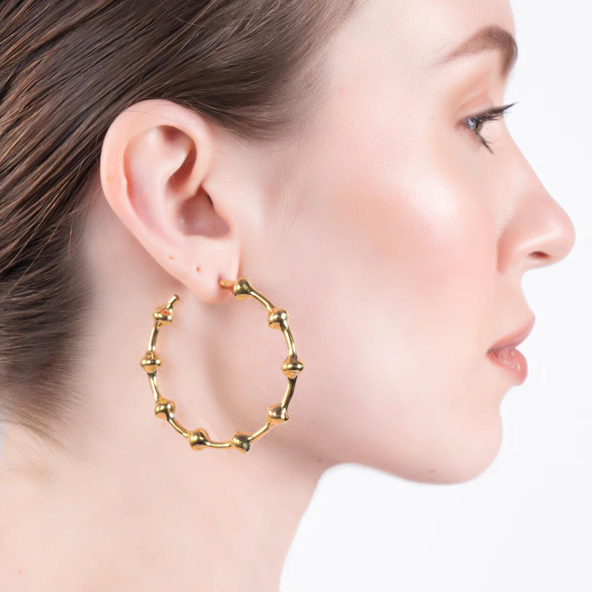 Symphony Brass Hoops