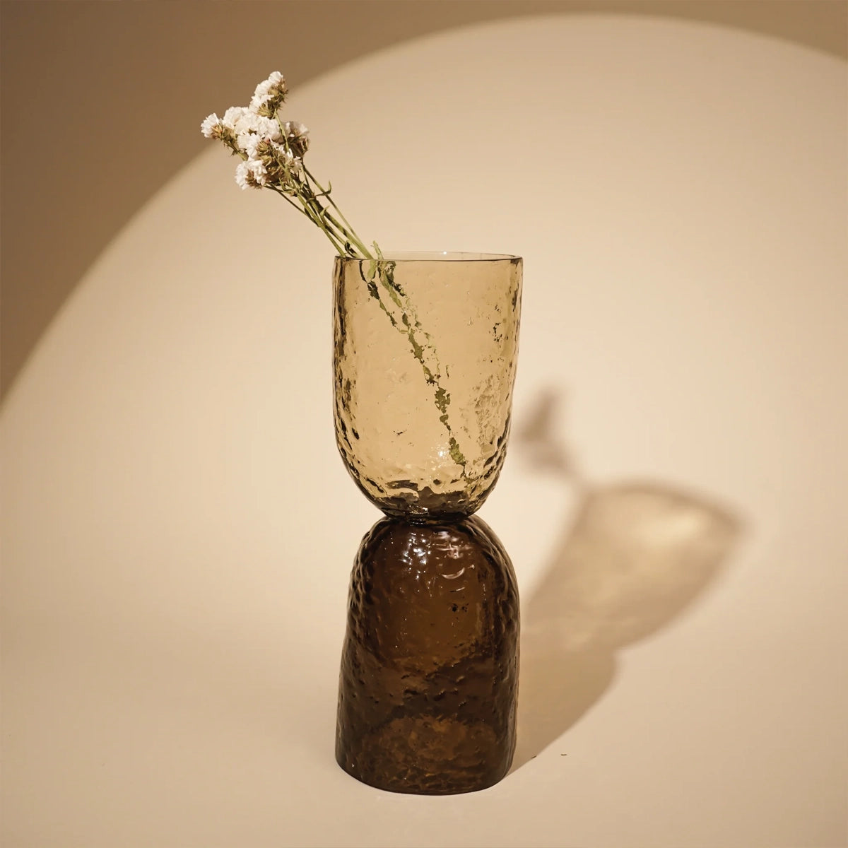 Axel Textured Glass Decorative Object | Short