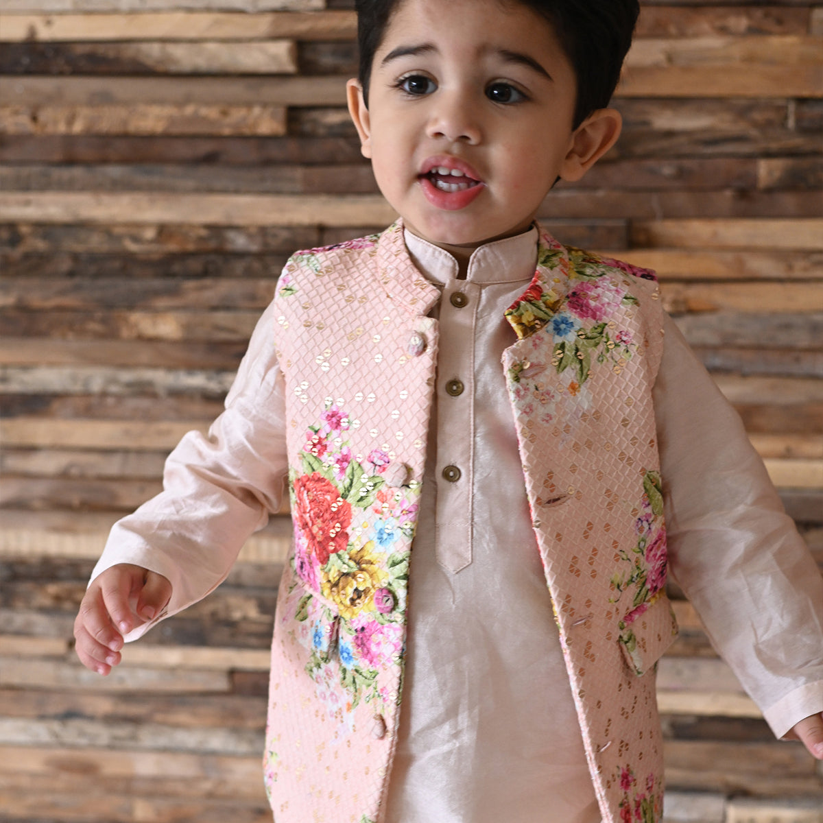 Abeer Bandhi Light Pink Set