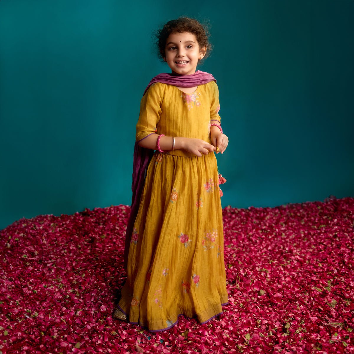 Neembu Chittthi Lehanga Set