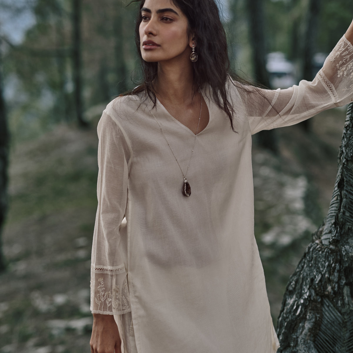Aflot Tunic - Ivory