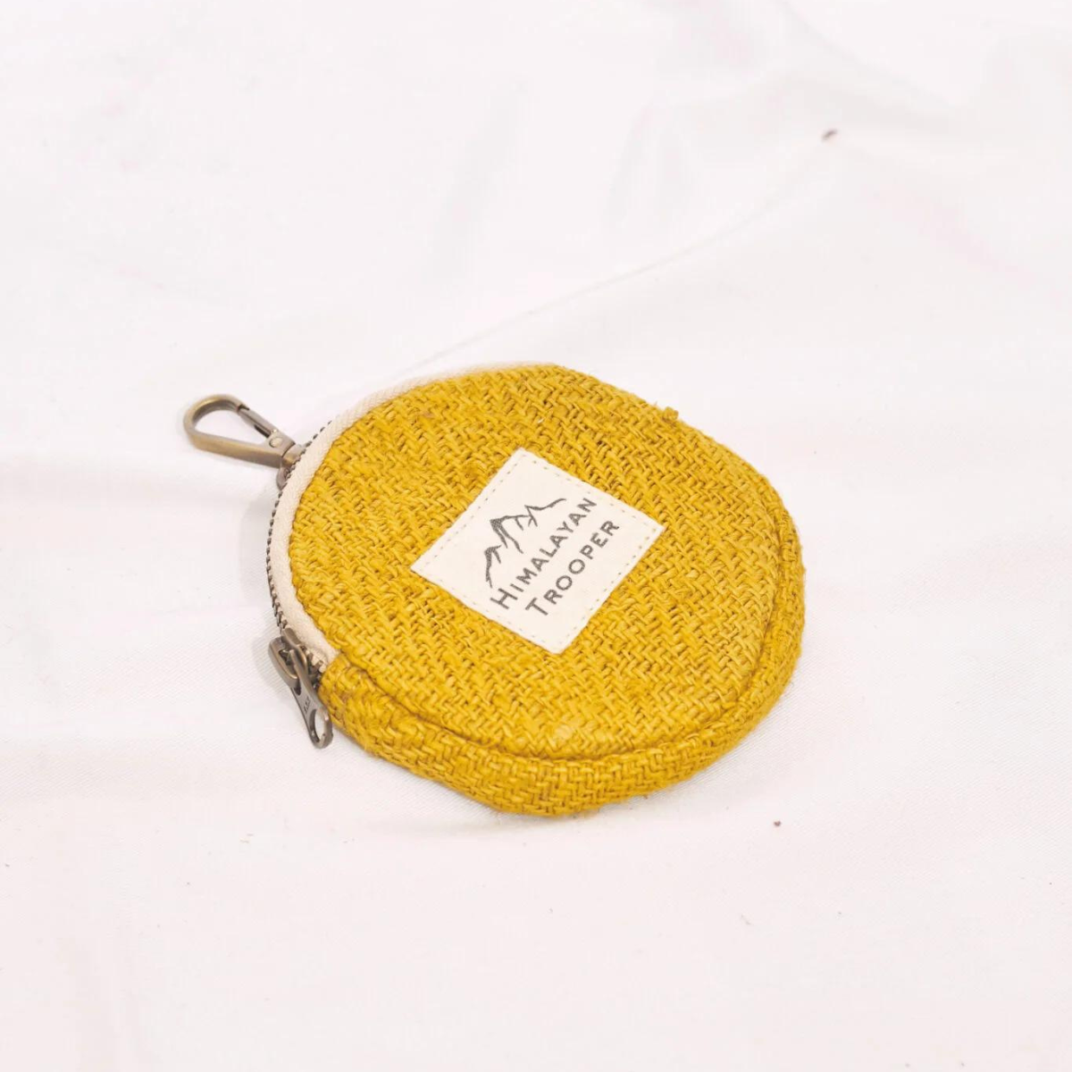 Hemp Coin Pouch - Turmeric