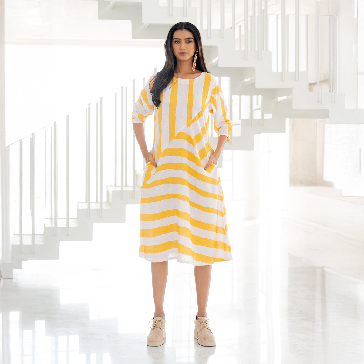 Pink Lemonade Striped Dress