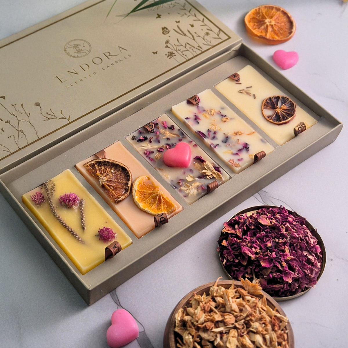 The Garden of Five Senses-Wax Tablet (Set of 5)