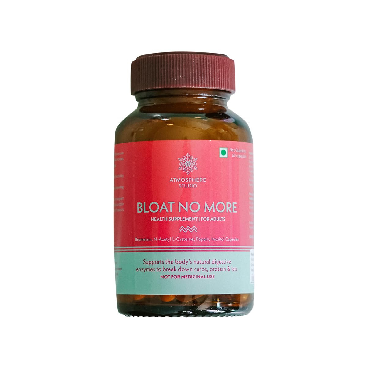 Bloat No More Gut Supplement | 60 Caps | Pack of 1