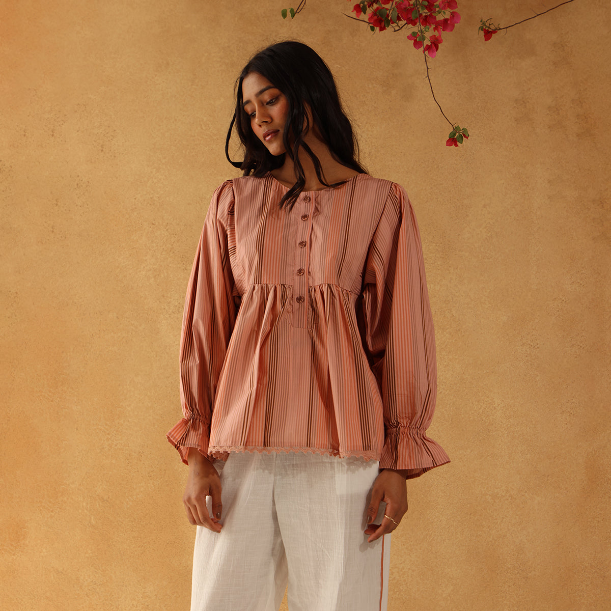 Wular Top - Cinammon