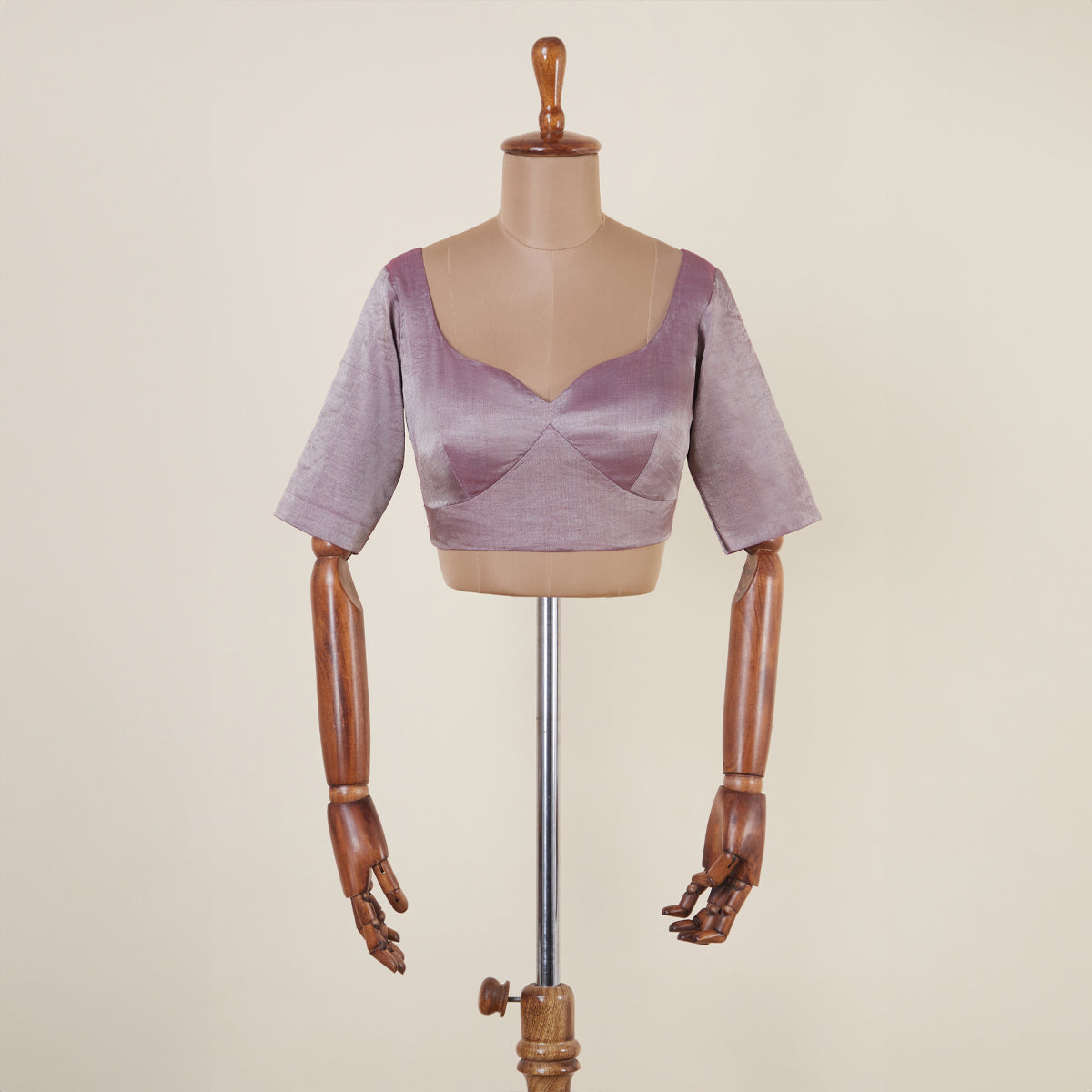 Delicate Purple Tissue Blouse