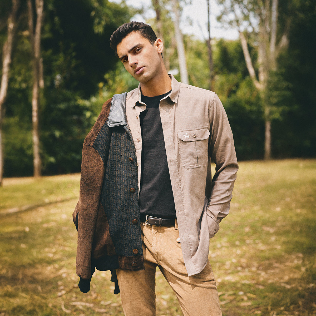 Alpine Breeze Shirt - Brown