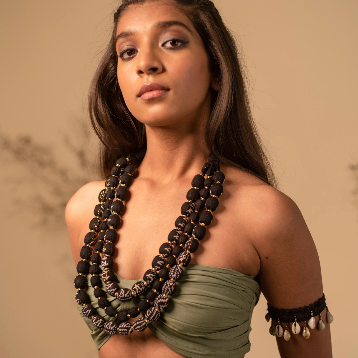 Afro Black Boho Necklace