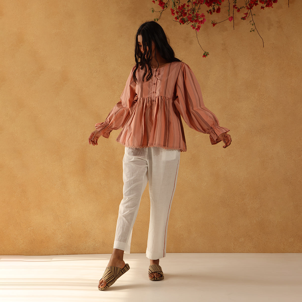 Wular Top - Cinammon