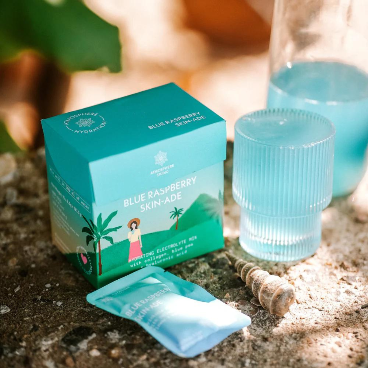 Blue Raspberry Skin-Ade Hydrating Electrolyte | 128g | Pack of 15