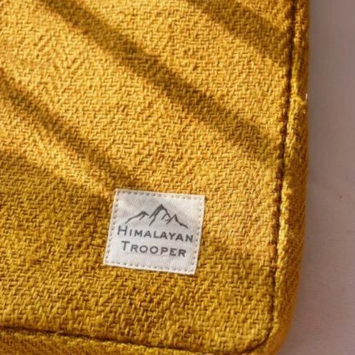 Hemp Laptop Sleeve - Turmeric