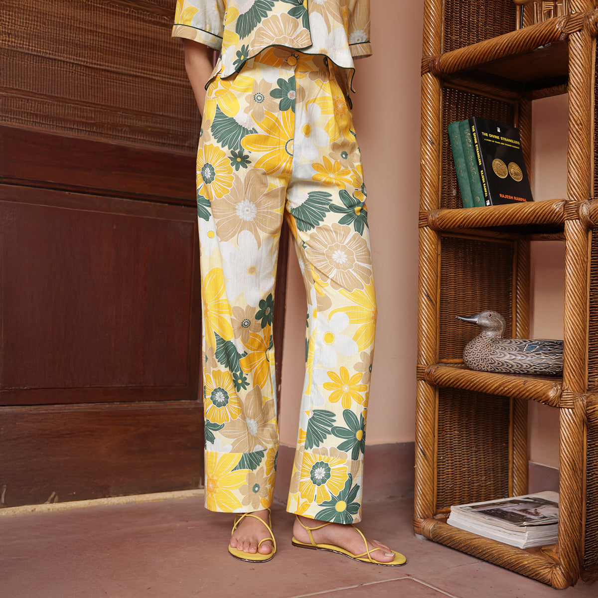 Fluid Pants - Mosaic Yellow