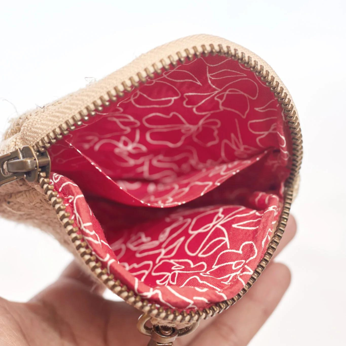 Hemp Coin Pouch - Natural