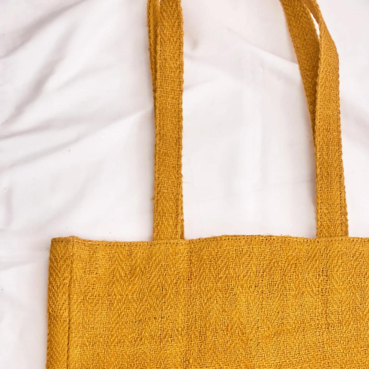 Hemp Tote Bag - Turmeric