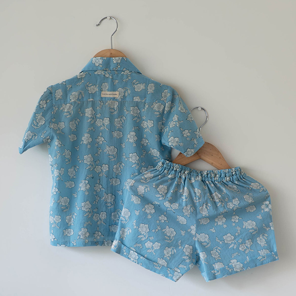 Boogie Co-Ord Set In Powder Blue