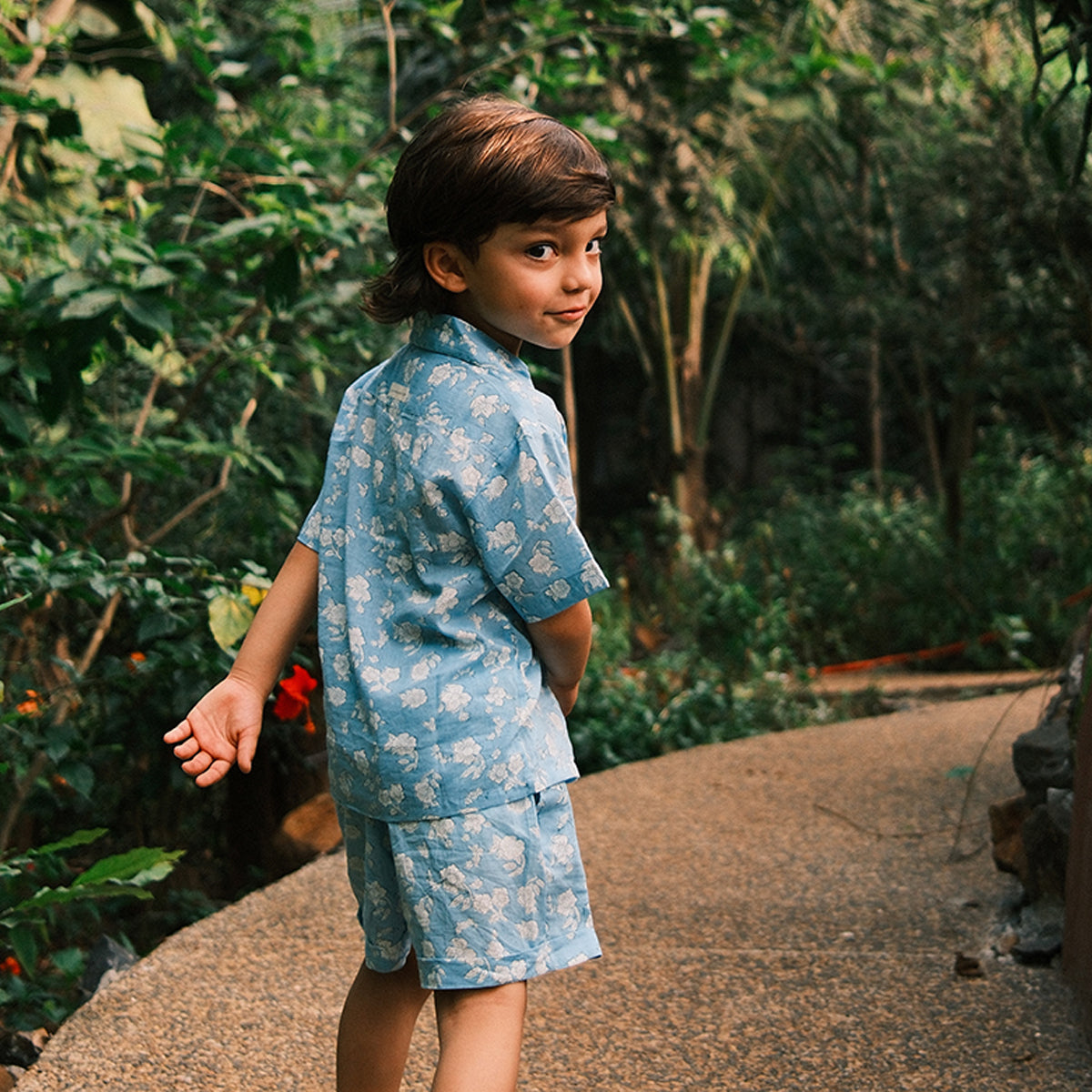 Boogie Co-Ord Set In Powder Blue