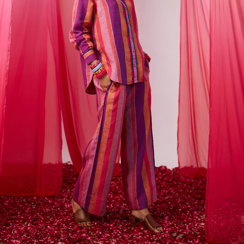 Linen Pants for Women | Lounge Pants | Multicolour
