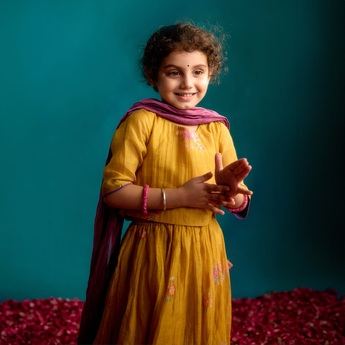 Neembu Chittthi Lehanga Set