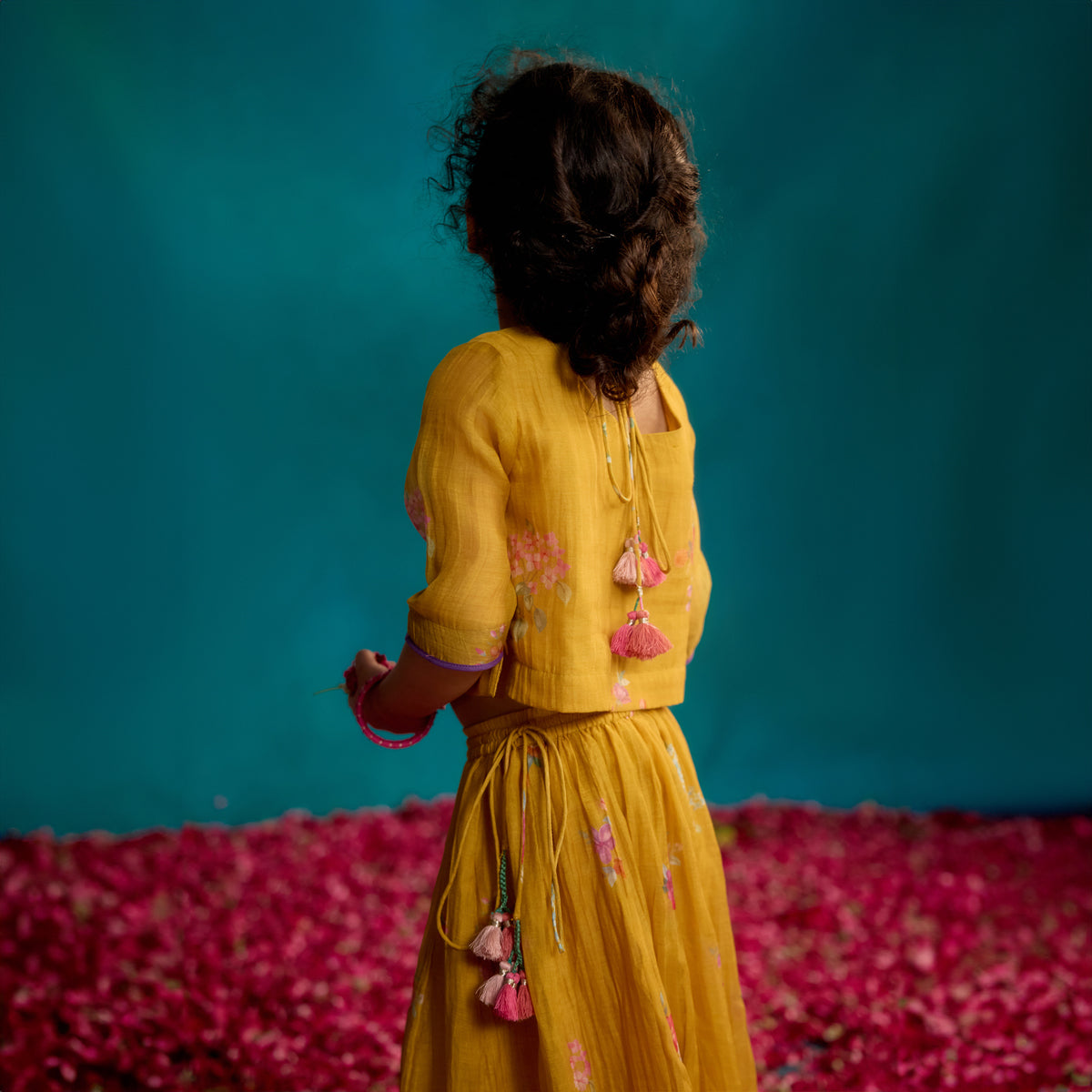 Neembu Chittthi Lehanga Set